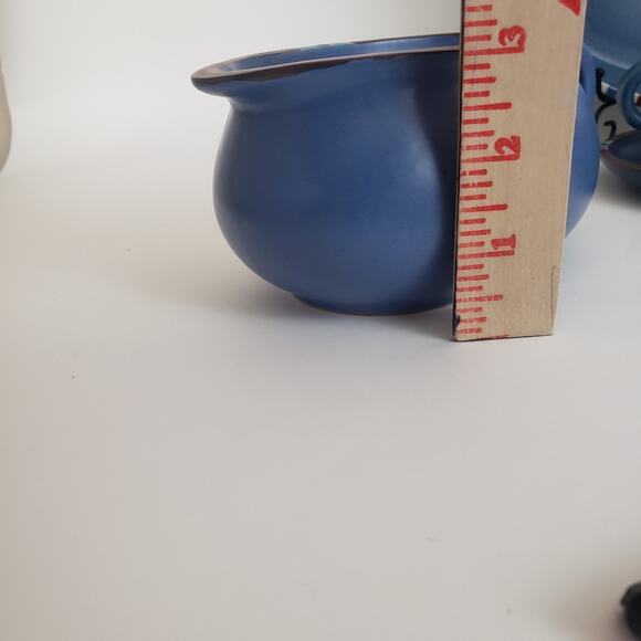 Lot‎ 5 DANSK Mesa Sky Blue Stoneware: Dinner Plate, Pitcher, Cup/saucer, Gravy - Picture 9 of 9